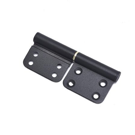 Aluminiumsdør svart flagghengsel avtagbar 4 tommers kjøkkendør h