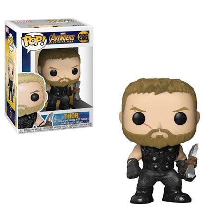 Avengers Alliance Toy Handgjord Funko POP Anime Modell Dekoration Thor