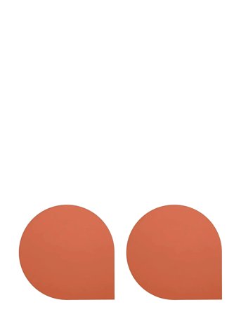 AYTM Stilla Dækkeservietter (Sæt Af 2) - Brown - ONE SIZE