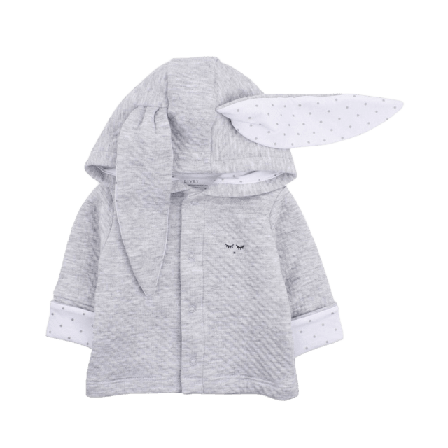 Livly Bunny Cardigan Överdelar & bodies Dam Grå 80