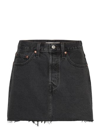 Icon Skirt Theres A Storm Comi Kort Nederdel Black LEVI ́S Women