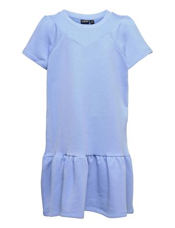 Nlffeat Ss Sweat Dress Dresses & Skirts Dresses Casual Dresses Short-sleeved Casual Dresses Blå LMTD