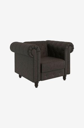 Dorel Home - Lounge-tuoli, jossa on rentoutumistoiminto Felix - Harmaa - Nojatuolit - - Homeroom