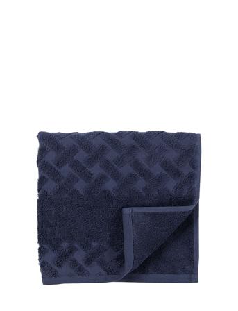 Laurie Towel Home Textiles Bathroom Textiles Towels & Bath Towels Blå Lene Bjerre