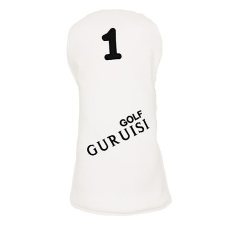 Golf Woods Head Cover Golf Club Cover WHITE 1 1