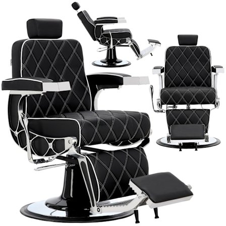 Hydraulisk frisörstol barberarstol för frisörsalong barber shop Connor Barberking