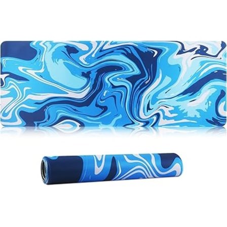 Sininen, XXL Hiirimatto 800 x 300 x 3 mm, Erittäin Suuri Pelihiirimatto, Co_QF