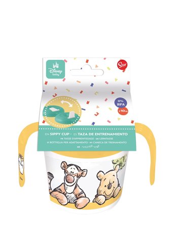 Winnie The Pooh, Børnetræningskrus 250Ml Yellow Euromic