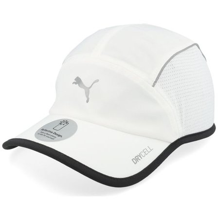 Puma - Vit 5panel Keps - Runner Cap White 5-Panel @ Hatstore