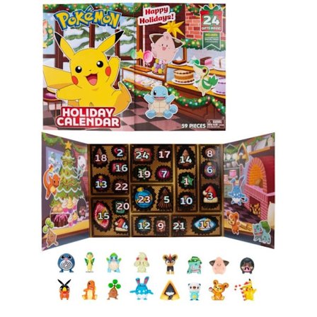 Adventskalender Pokémon Figurer Holiday Calender 24 Gift