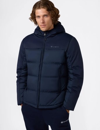 Champion Hooded Jacket - Navy - L