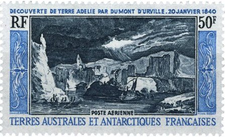 TAAF - Fransk antarktis Terr. 1965 - Luftpost YT 8 - Postfrisk