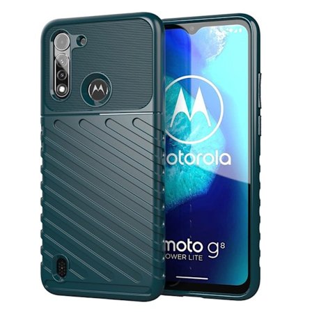 Thunder Motorola Moto G8 Power Lite kuoret - Vihreä