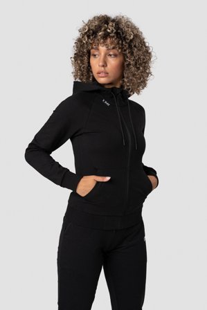 ICANIWILL - Activity Zip Hoodie Black Wmn - Dames - sportkleding van ICIW