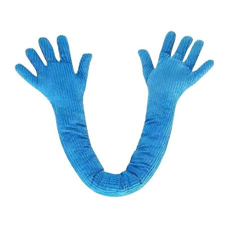 Nordisk palmepude kort plys pige sovepude dreng lang