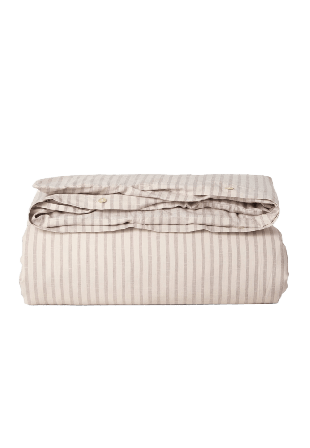Garbo&Friends Påslakan 220x220 cm & bäddset Beige