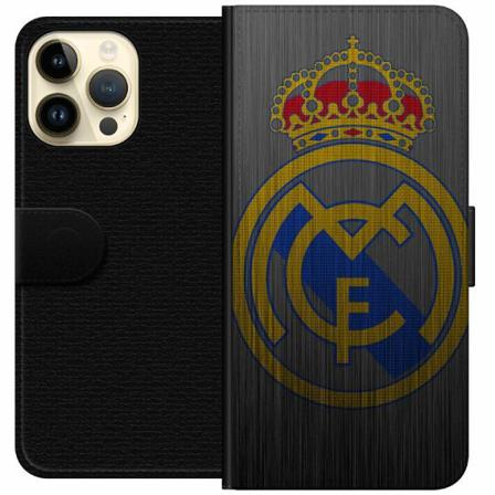 Apple Iphone 14 Pro Max Plånboksfodral Real Madrid Cf