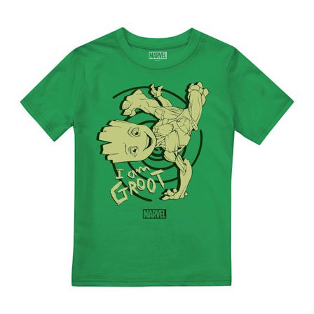 Marvel Comics Barn/Kids Baby Groot Handstående T-Shirt 7-8 År