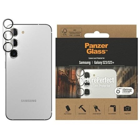 PanzerGlass Picture Perfect kamerabeskyttelse for Samsung Galaxy S23 / S23+