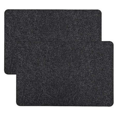 Varmebestandig matte for airfryer, 2 stk Varmebestandig matte Beskyttelsesmatte for benkeplate Kaffetraktermatte