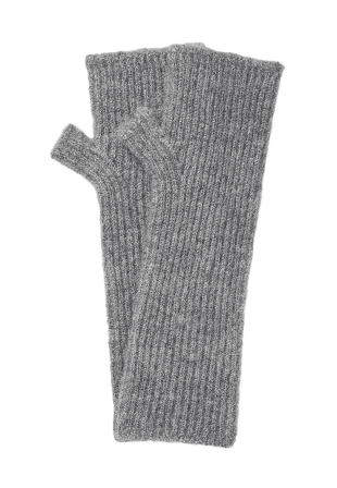Carin Wester Långa fingerlösa vantar AGNES & handskar Grå ONESIZE