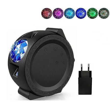 Värikäs Tähtitaivas Galaksin Projektorilamppu