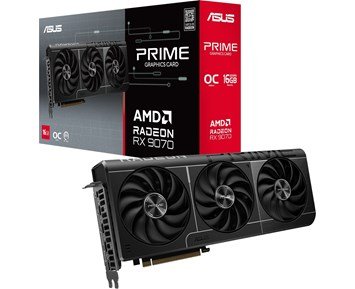 ASUS-Radeon RX 9070 16GB PRIME OC-ASUS Radeon RX 9070 16GB OC-Computer components-AMD