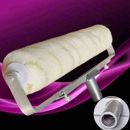 Malerrullesett - 20 tommer - Superfin fiber og aluminiumslegering - Hvit