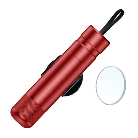 Safe Pro X Bil Nødhammer, Automatisk Vinduesåbningshammer til Land og Undervand, Rød