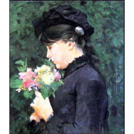 Portrait Of Eleonora Tommasi, C. 1884, Silvestro Lega Brun