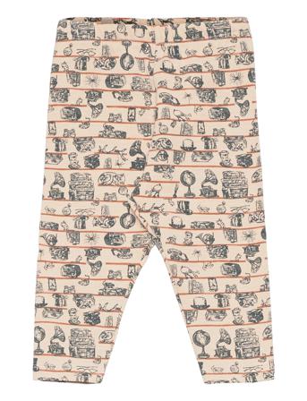 Jersey Pants Silas Patterned Wheat