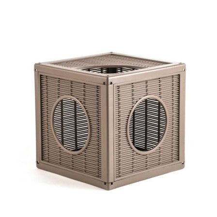 Katthem - 35 x 35 cm - Taupe