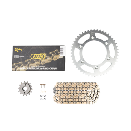 AFAM A520XSR-G Chain & Sprocket Kit - Honda CB 600F Hornet 2007-2013