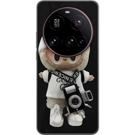 Kompatibelt Mobilskal till Xiaomi Xiaomi 15 Ultra Stilren designerfigur med kamera och streetwear, lekfull samlarfigur i trendig urban estetik och min