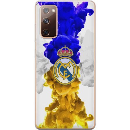 Kompatibelt Mobildeksel til Samsung Galaxy S20 FE Real Madrid Farger