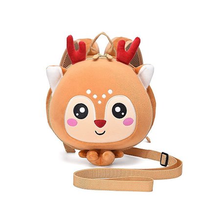 Djurryggsäck med koppel för småbarn, babysele ryggsäck för barn, barnryggsäck med promenadkoppel, plyschryggsäck med sele, söt ryggsäck med koppel, 