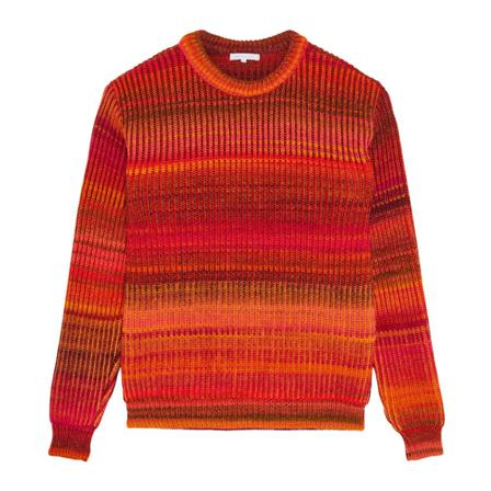 Patrizia Pepe Round-neck Knitwear , Oranje , Dames , Maat: XS Truis