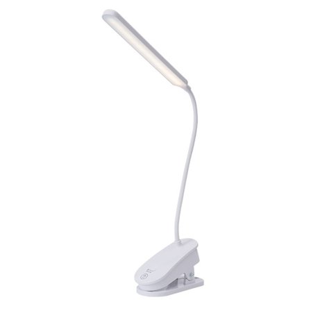 Skrivebordslampe klemme for hjemmekontor Sammenleggbar skrivebordslampe USB-port LED de