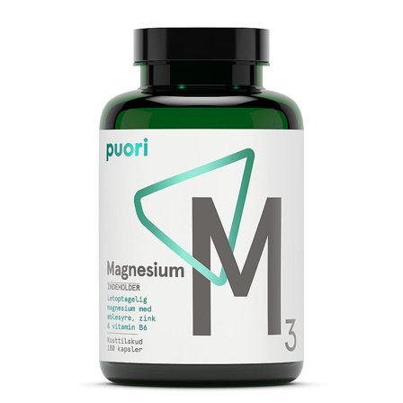 Puori Magnesium Kompleks 180 stk, Helse & Madvarer, Mineraler, Magnesium