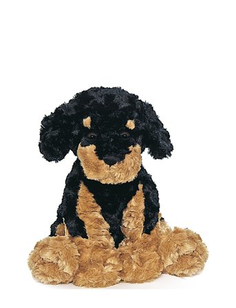 Teddykompaniet | Dog, Brownblack | 40 cm