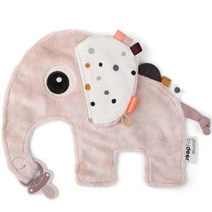 Done by Deer Powder pink Elphee Cozy Friend Cuddle Blanket One Size - First toys and baby toys - One size - Pink