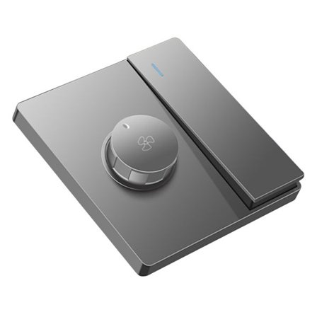 220V Universell Justering Takfläkt Hastighetskontroll Strömbrytare Väggknapp Dimmer Steglösa Växlar Fläkthastighetsjusterare