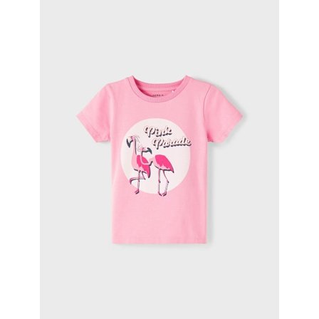 Name it Mini Rosa Flamingo T-shirt, Storlek 110