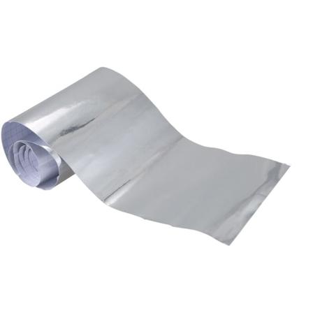 Kromattu itseliimautuva käärekalvo Peilivinyyli Venyvä tarra 152X20Cm Hopea