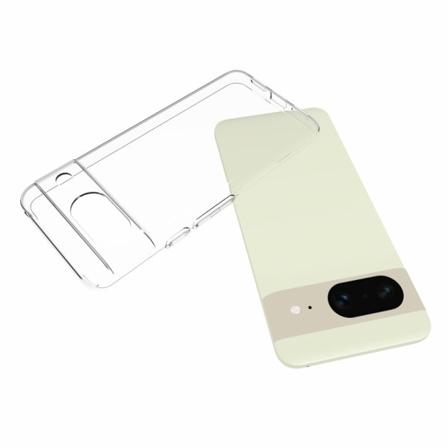 TPU Shell Case Google Pixel 8:lle Transparent