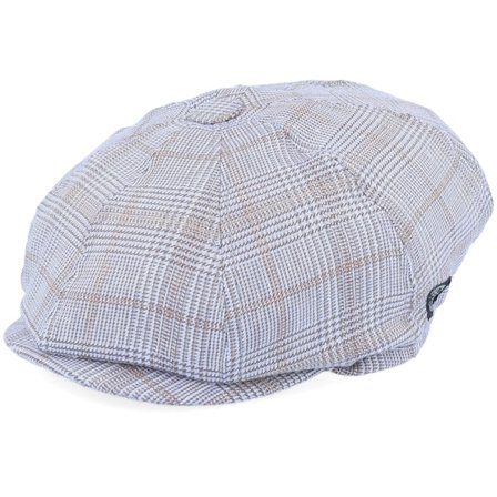 CTH Ericson - Gris flatcap Casquette - Kids Lorentz Jr. Prince Blue Flat Cap @ Hatstore