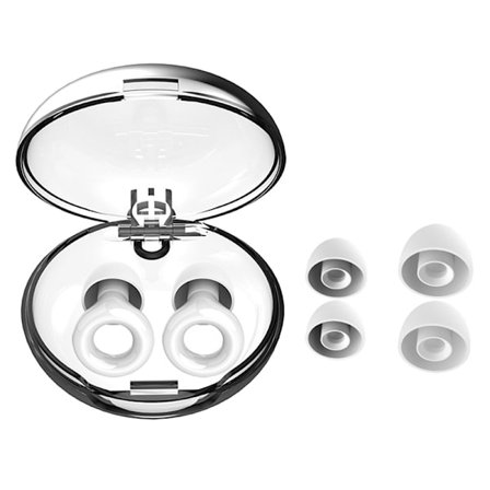 Støjdæmpende ørepropper med håndtag White