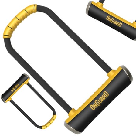 OnGuard 8002 Cykel U-lås - Sikkerhedslås 292x115x14mm