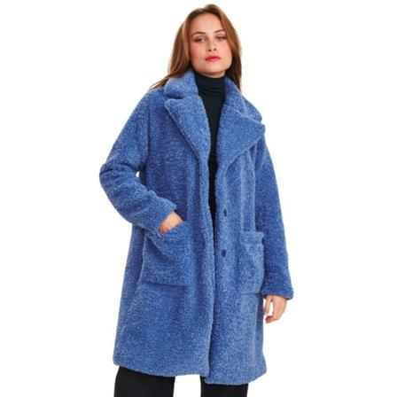 Nümph Winter Jas , Blauw , Dames , Maat: L
