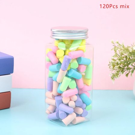 24/60/120 kpl Nukkumisäänenvaimennustulpat 35,5 dB Kuulonsuojaimet Melunvaimennus Äänieristys Suojaava turvallisuus